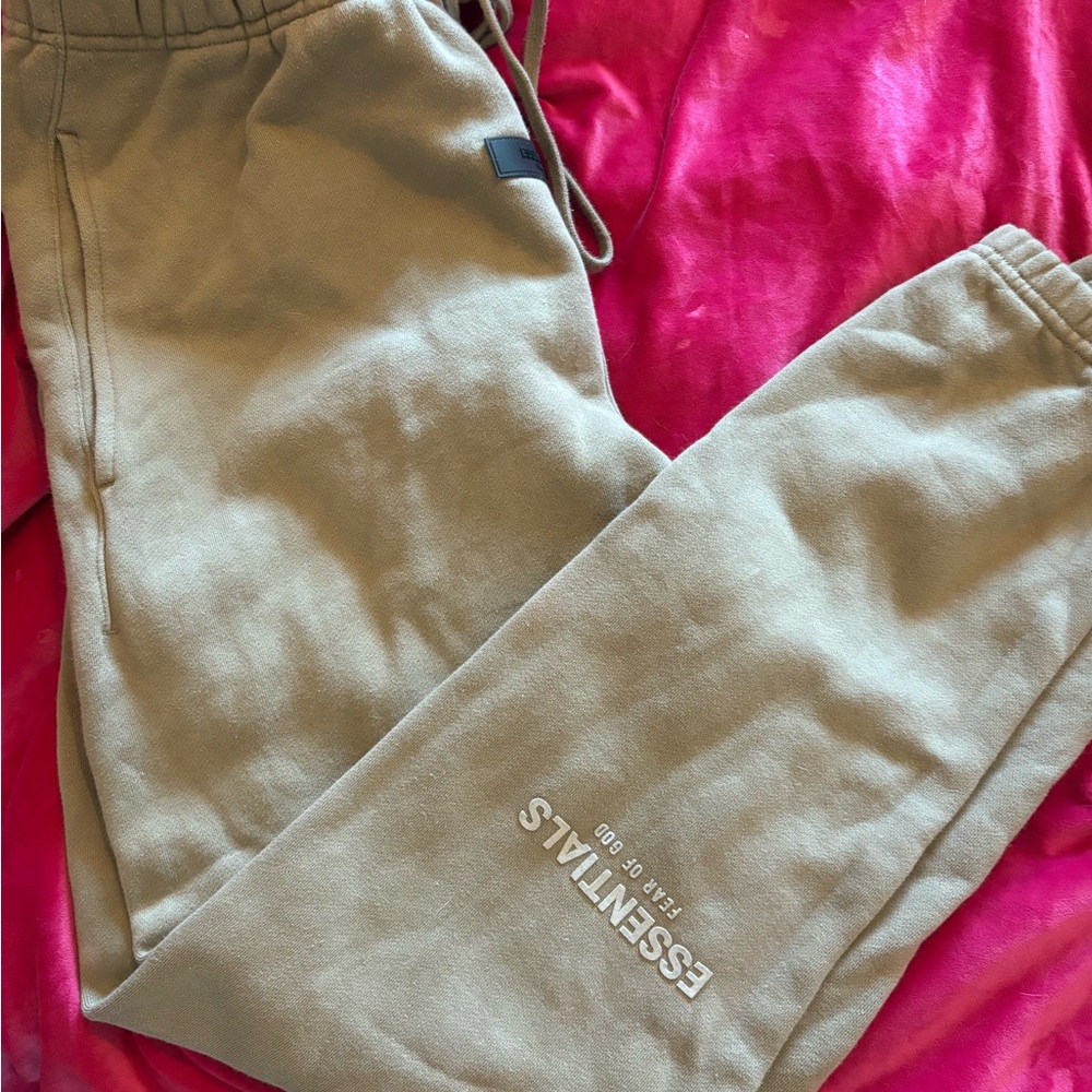 Essentials Fear of God Tan Sweatpants